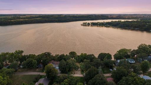 A birds eye view of Big Lake. And just 1-1/2 hours away from the Twin Cities.