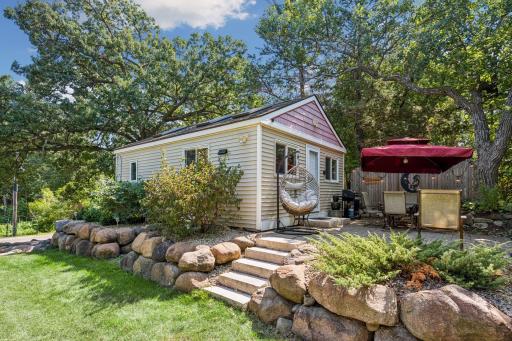 Step on up to enjoy your secluded lake home.