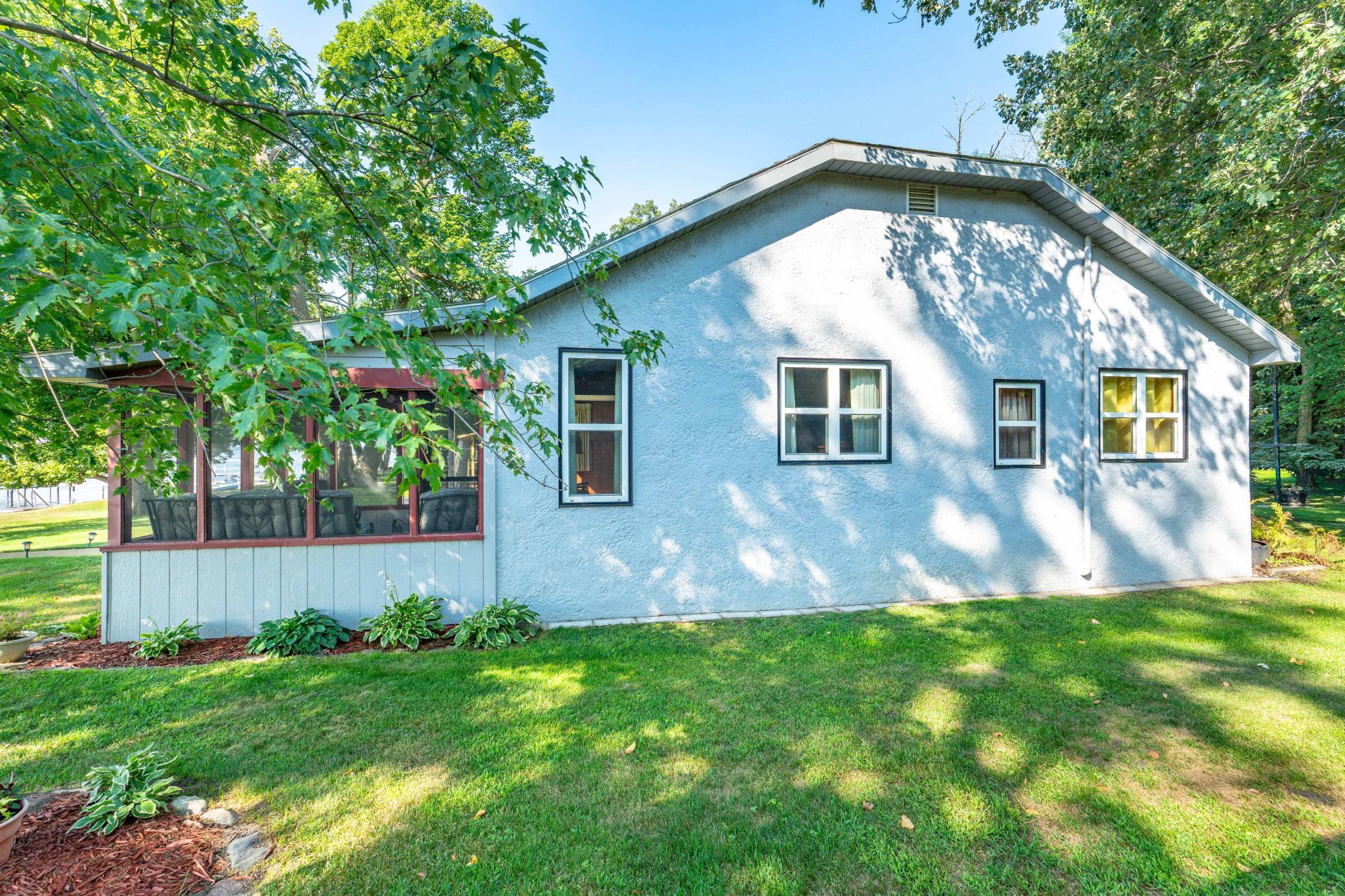 Side of cabin