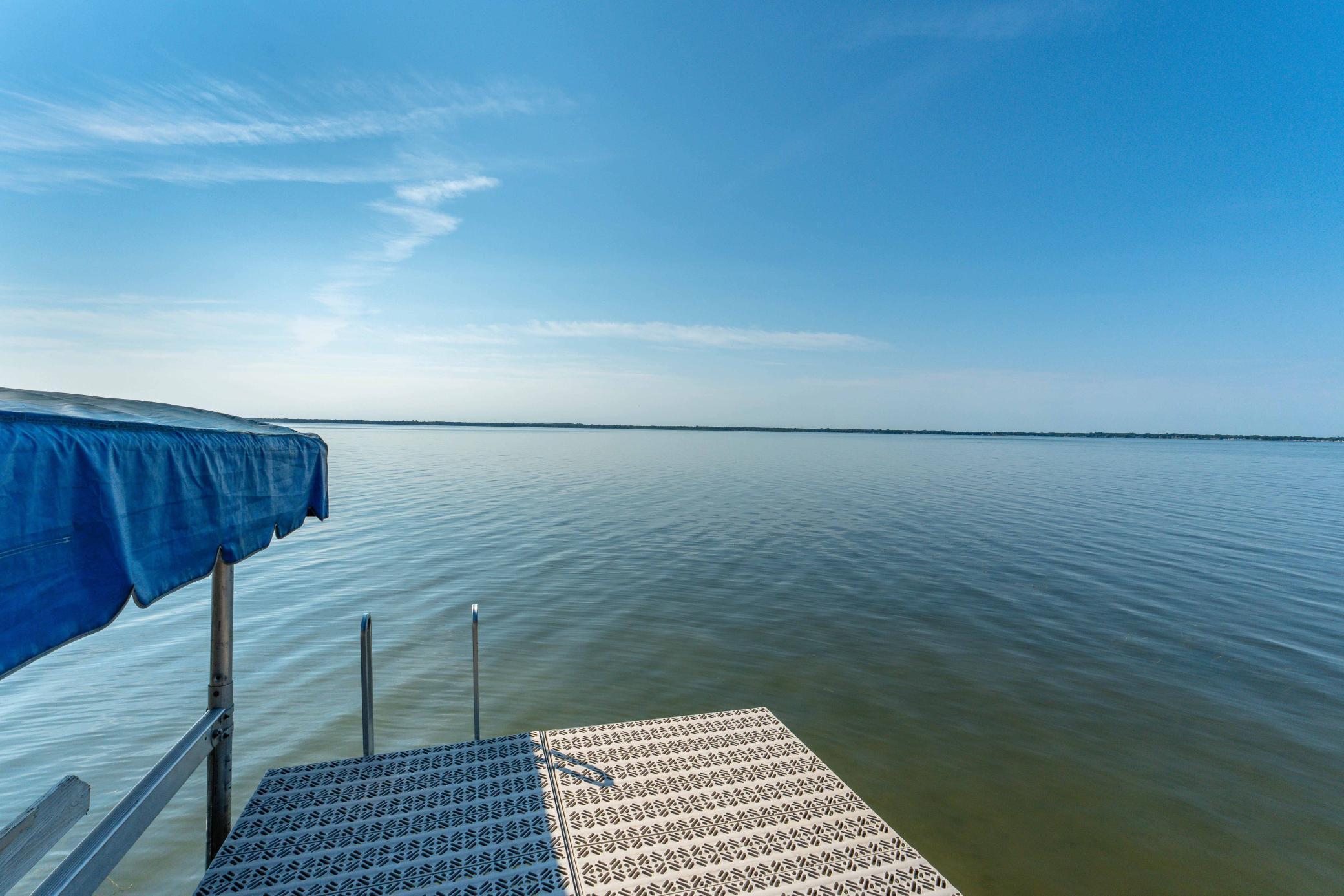 Lake view from dock