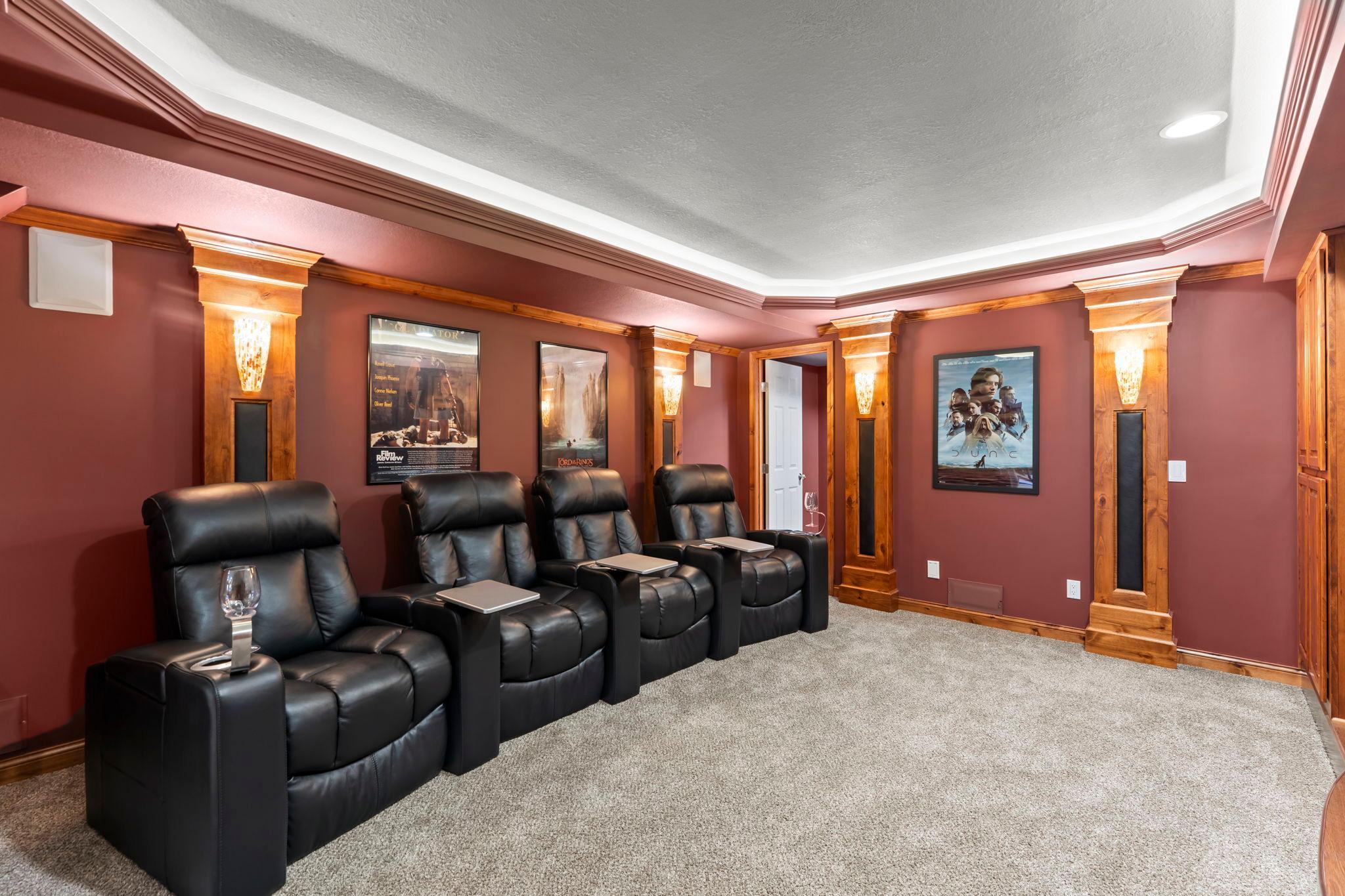 Theater room