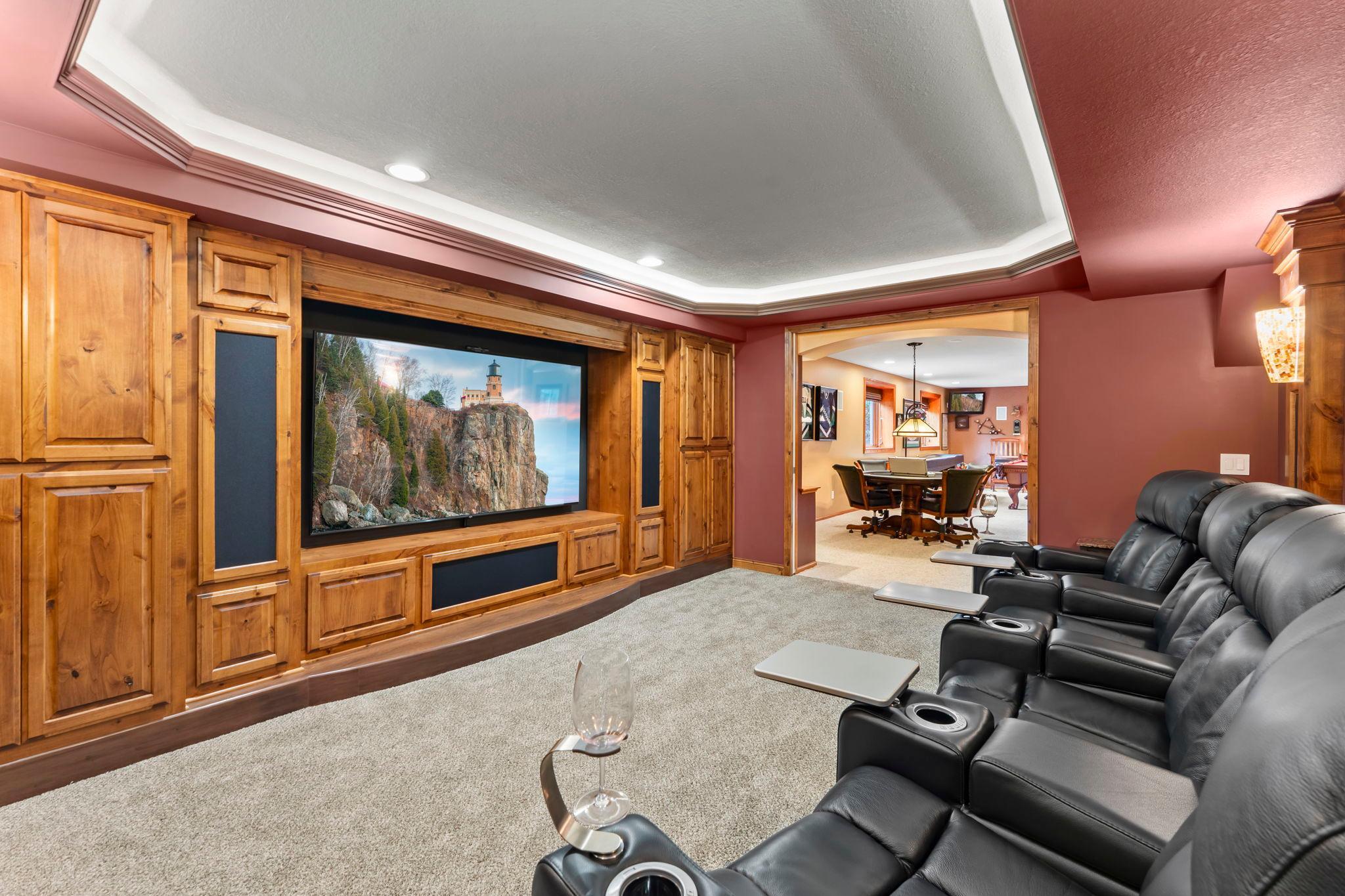 Beautifully designed, this exceptional space is a true highlight of the home