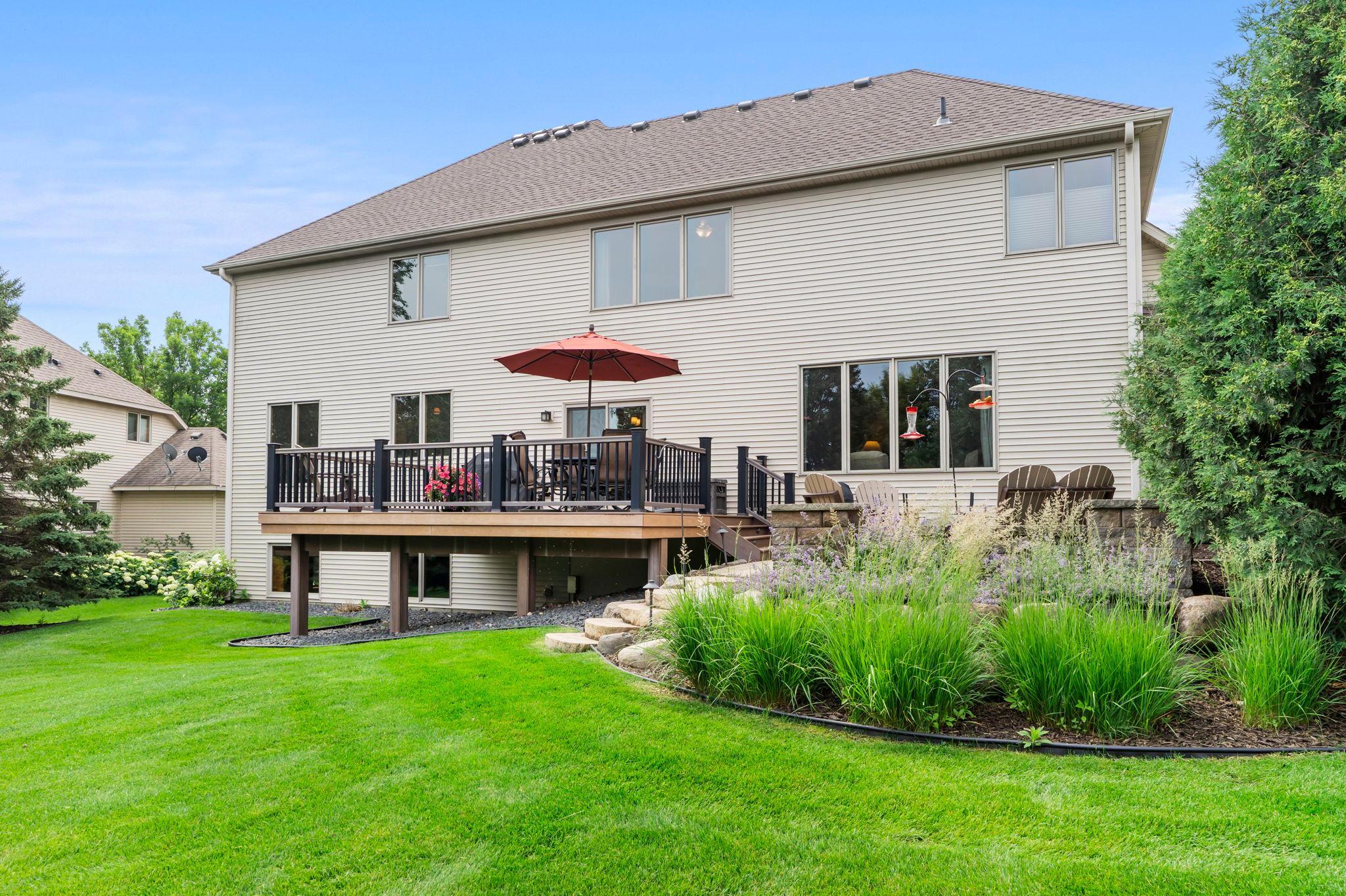 Beautifully designed from the inside out, this home offers plenty of space indoors and outdoors for fun and relaxation