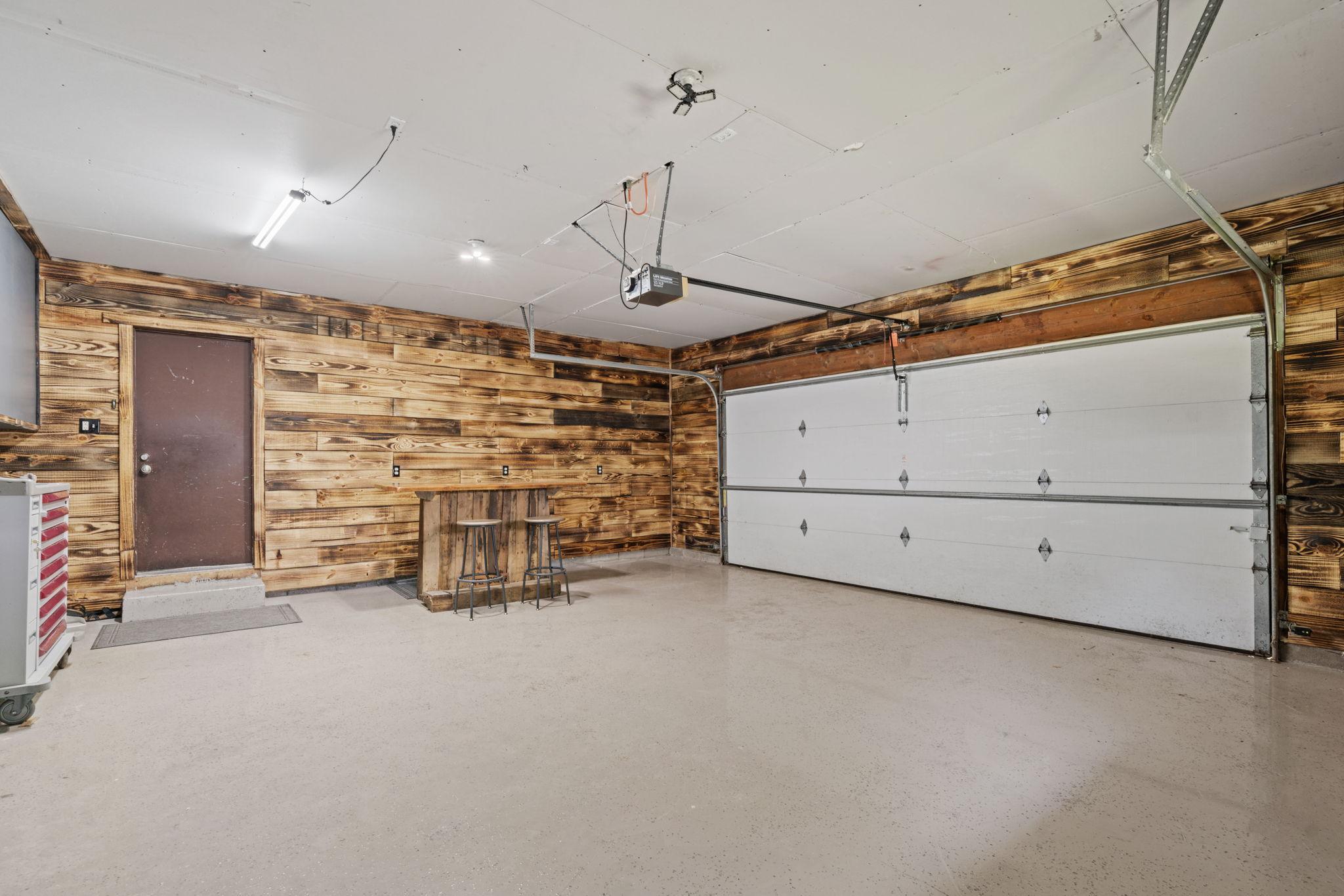 amazing garage space!