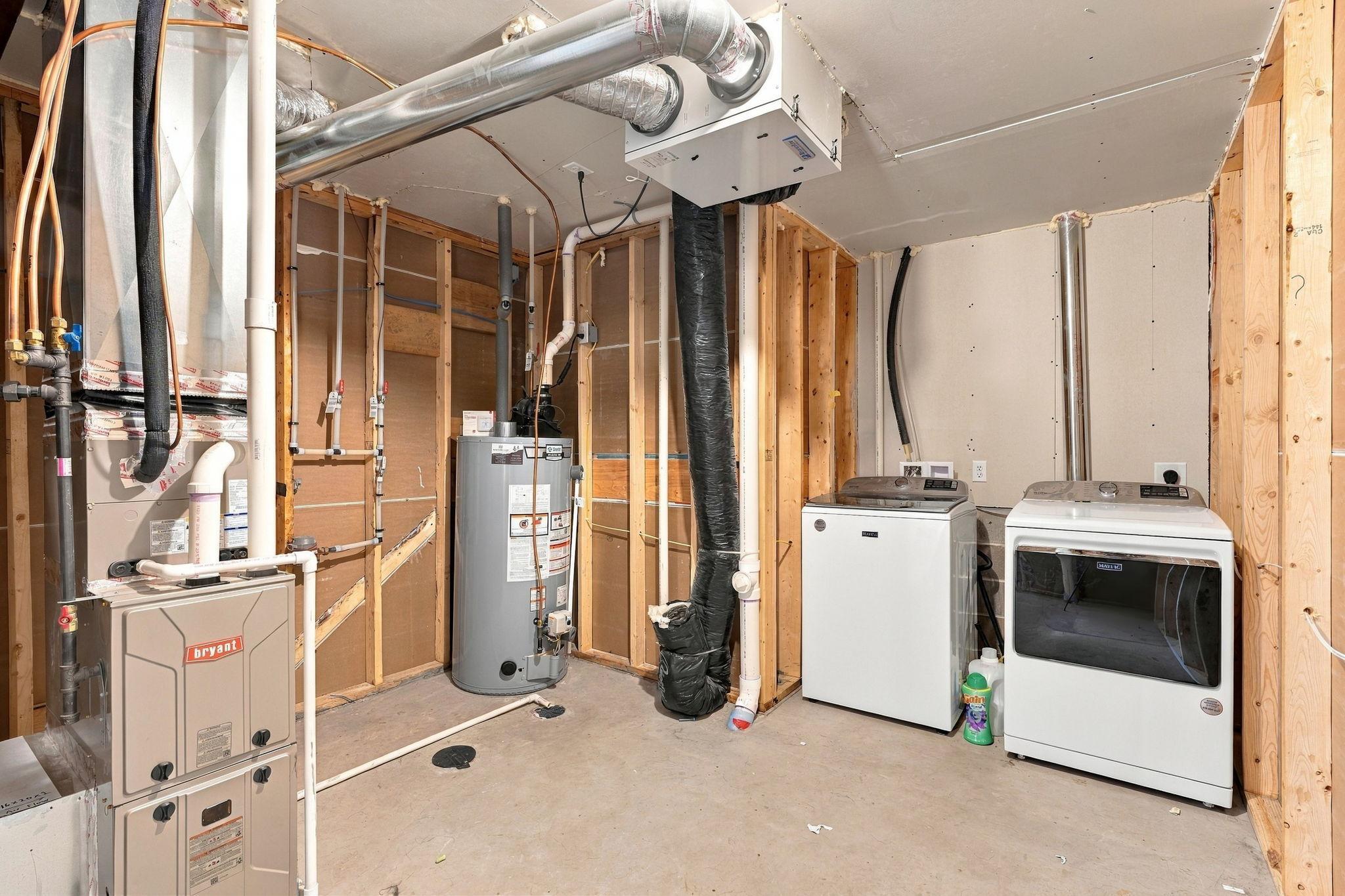 Laundry and HVAC