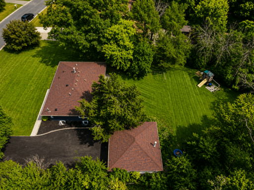 Enjoy a private, tree-lined setting with plenty of room for outdoor recreation, gardening, entertaining, and relaxation.