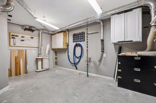 Unfinished workshop.