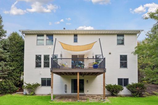Such a fun deck area to enjoy good food, quiet spaces and/or good company!