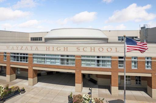 This home is located in the Wayzata School District. The high school is near by.