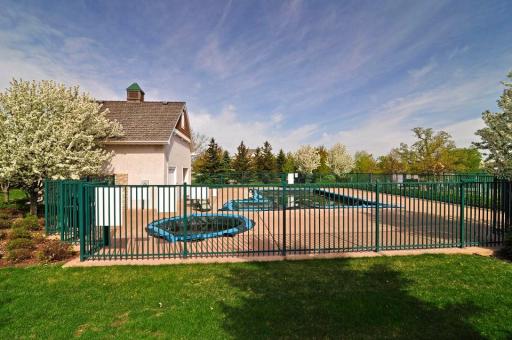 Association maintained swimming pool.