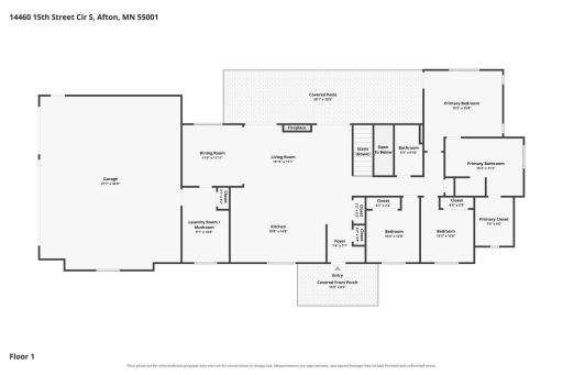 Main Level Floor Plan