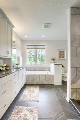 Primary Ensuite Full Bath on Main Level