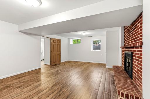 Fourth Bedroom / lower level family room