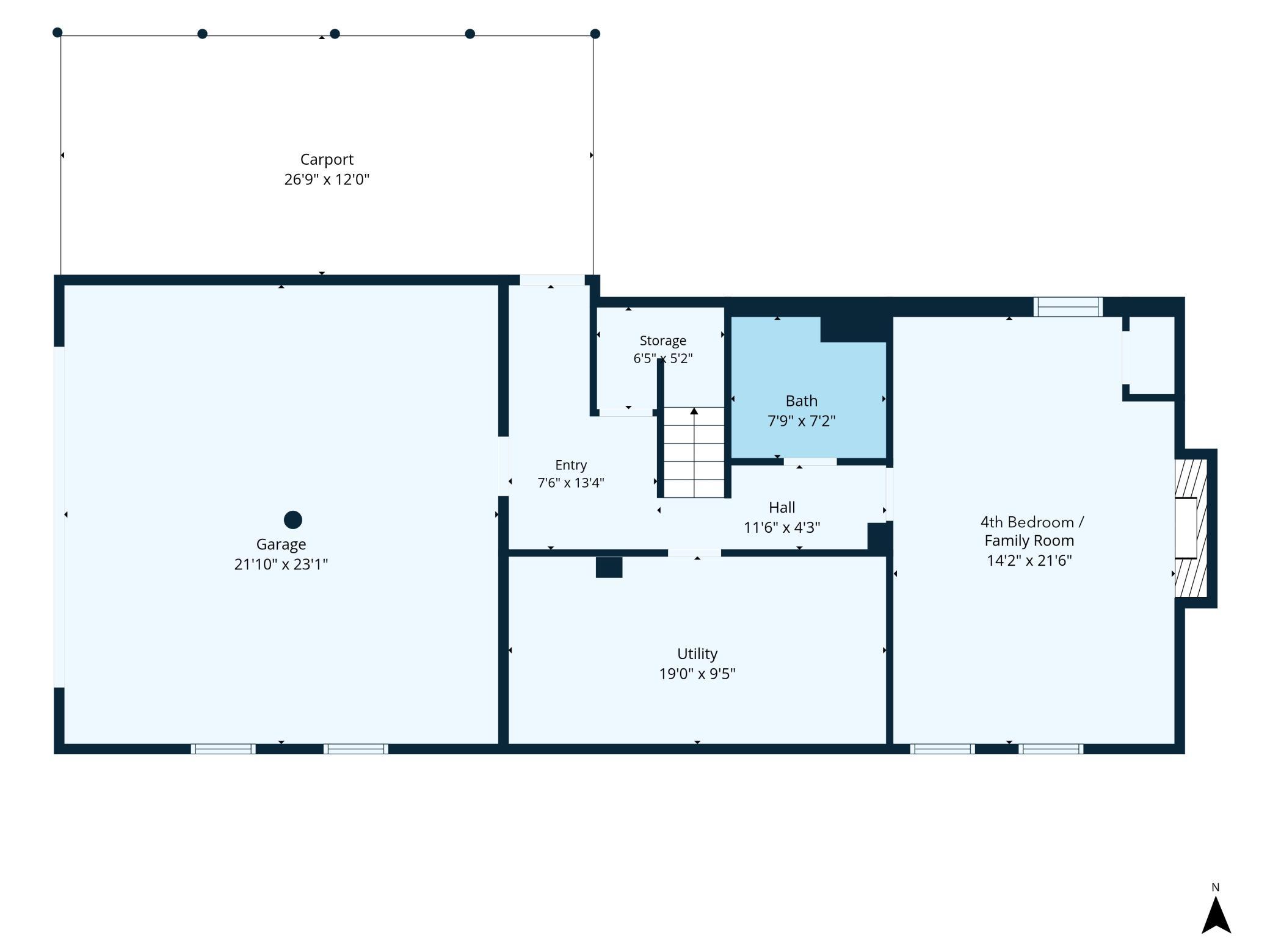 Floorplan Lower Level