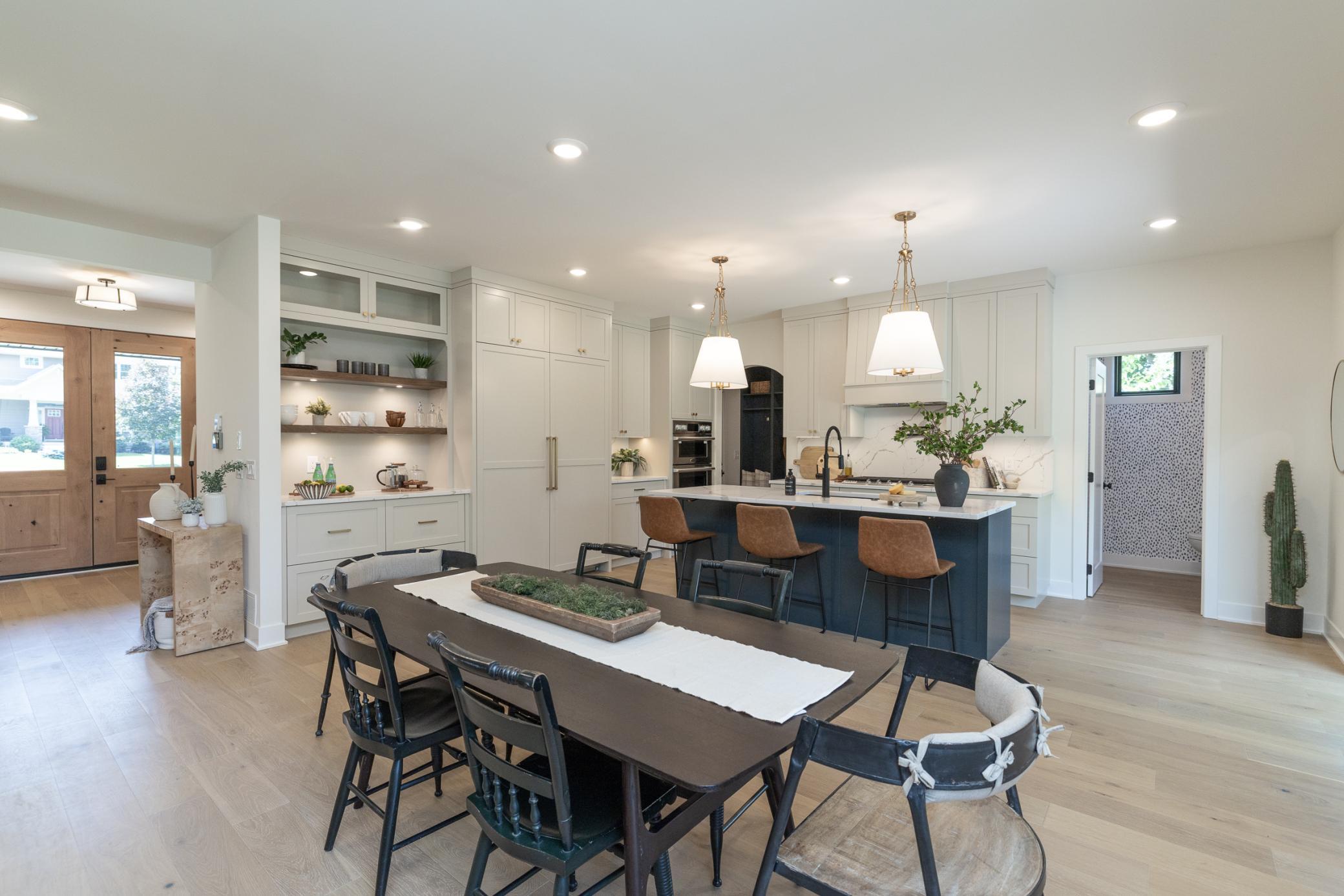 Open floor plan