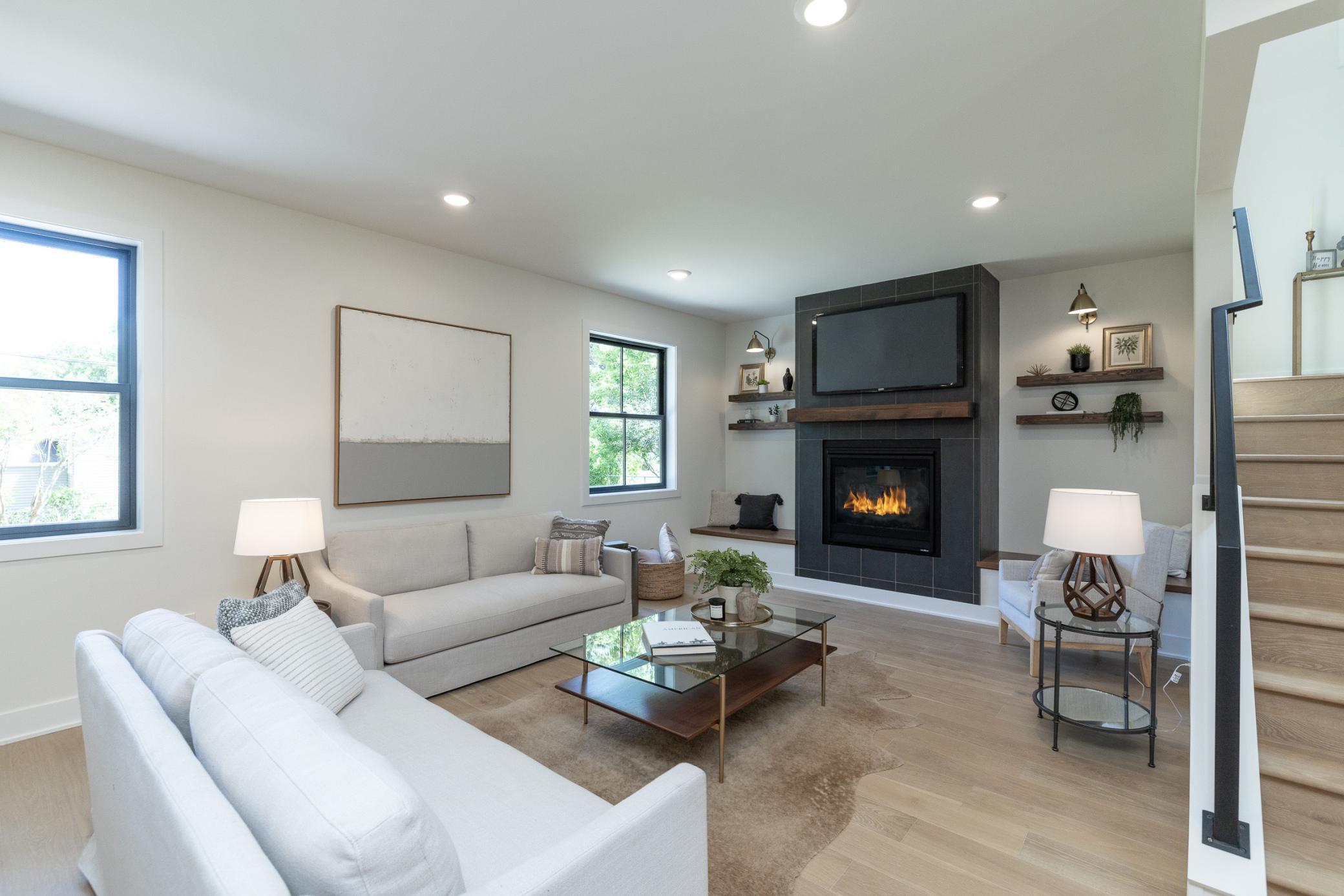 Spacious main floor living room