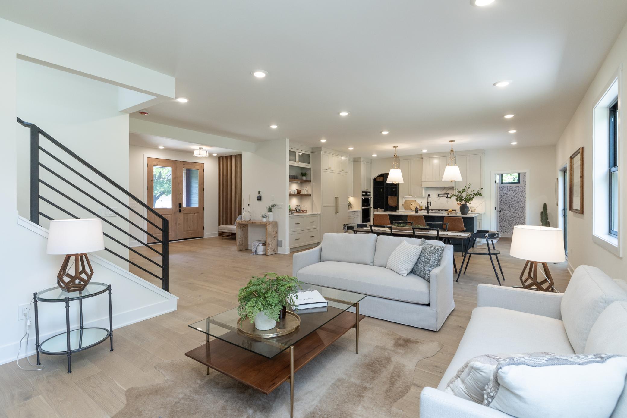 Open floor concept