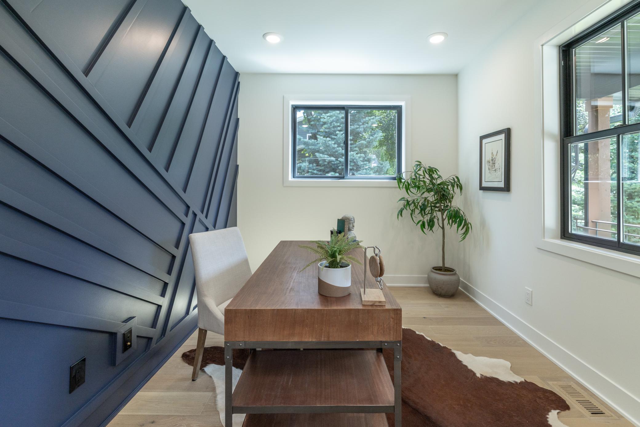 Custom wood wall