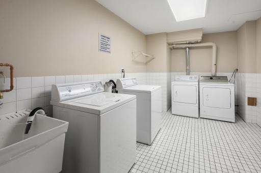 Free Laundry on Every Floor