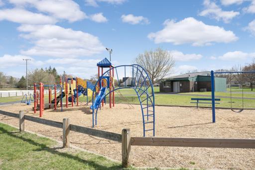 Parks and playgrounds nearby add to the convenient Bloomington location.