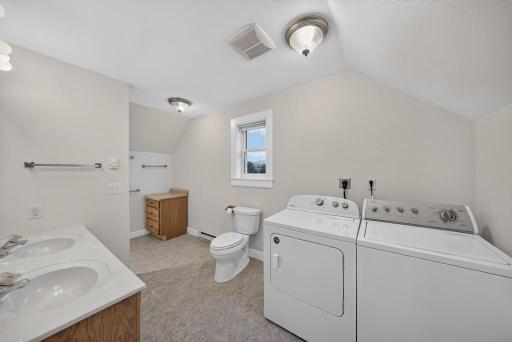 43.upstairs bath and laundry