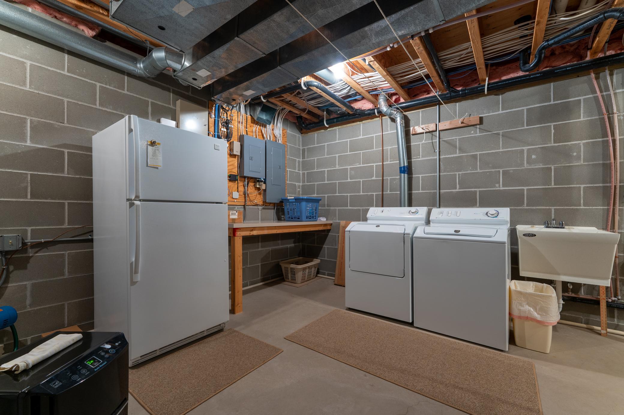 Large utility/laundry room!
