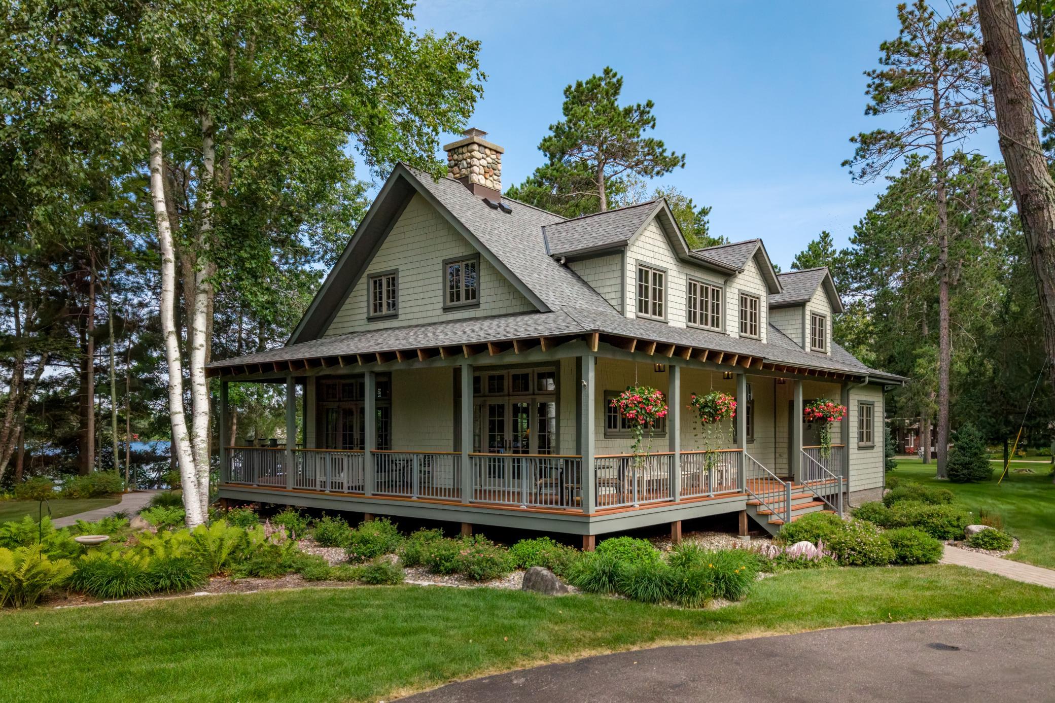 Fabulous wrap-around porch/deck!