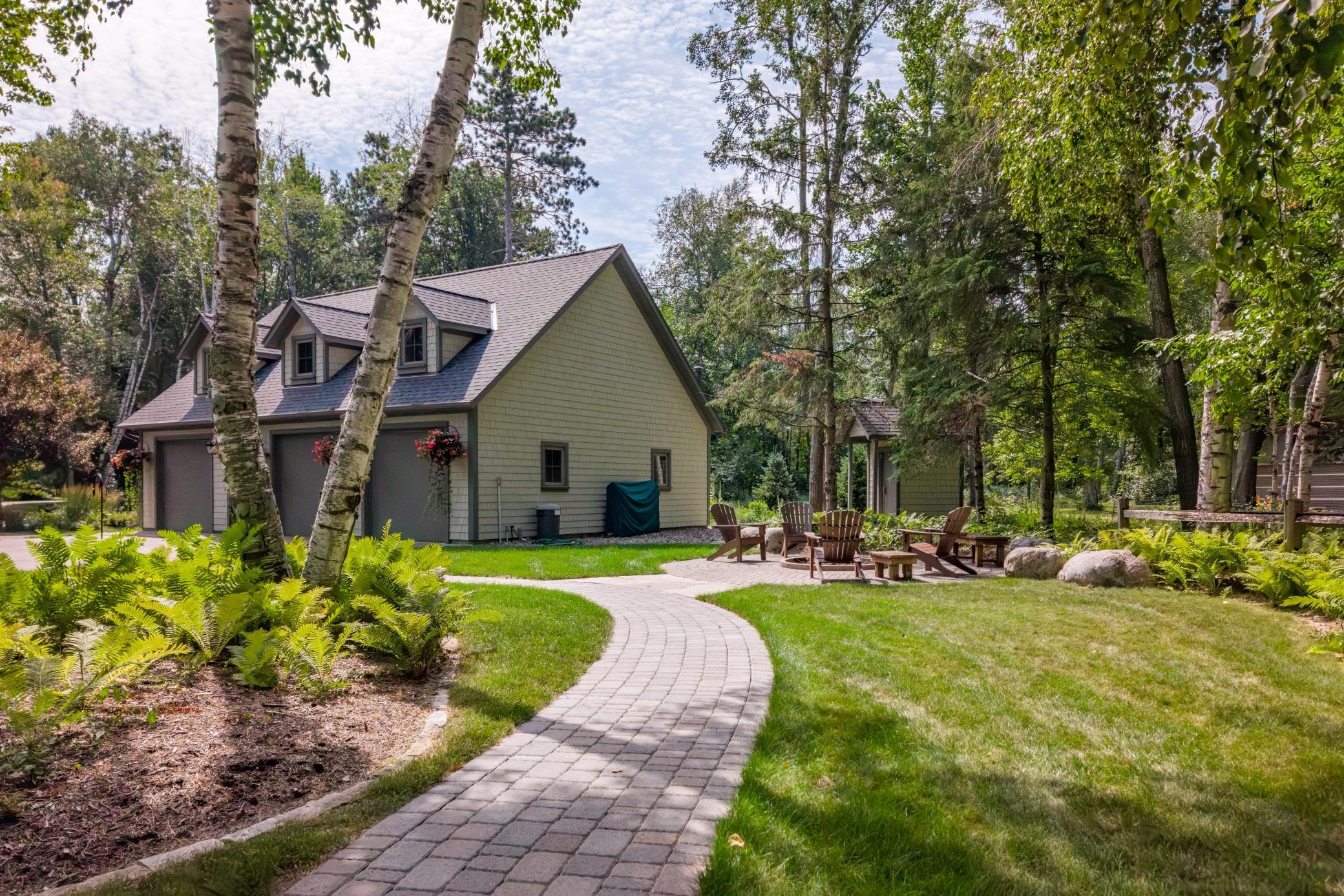 Fire-pit and outhouse!