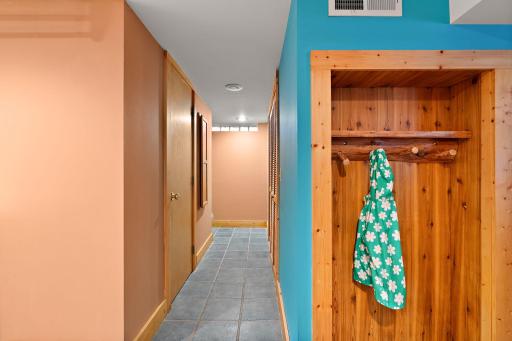 Hall way to 3/4 Bat and Utilities