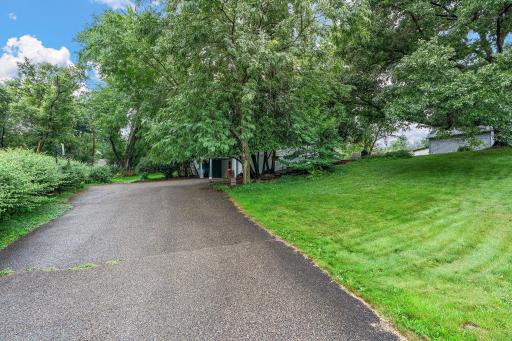 Nice blacktop driveway