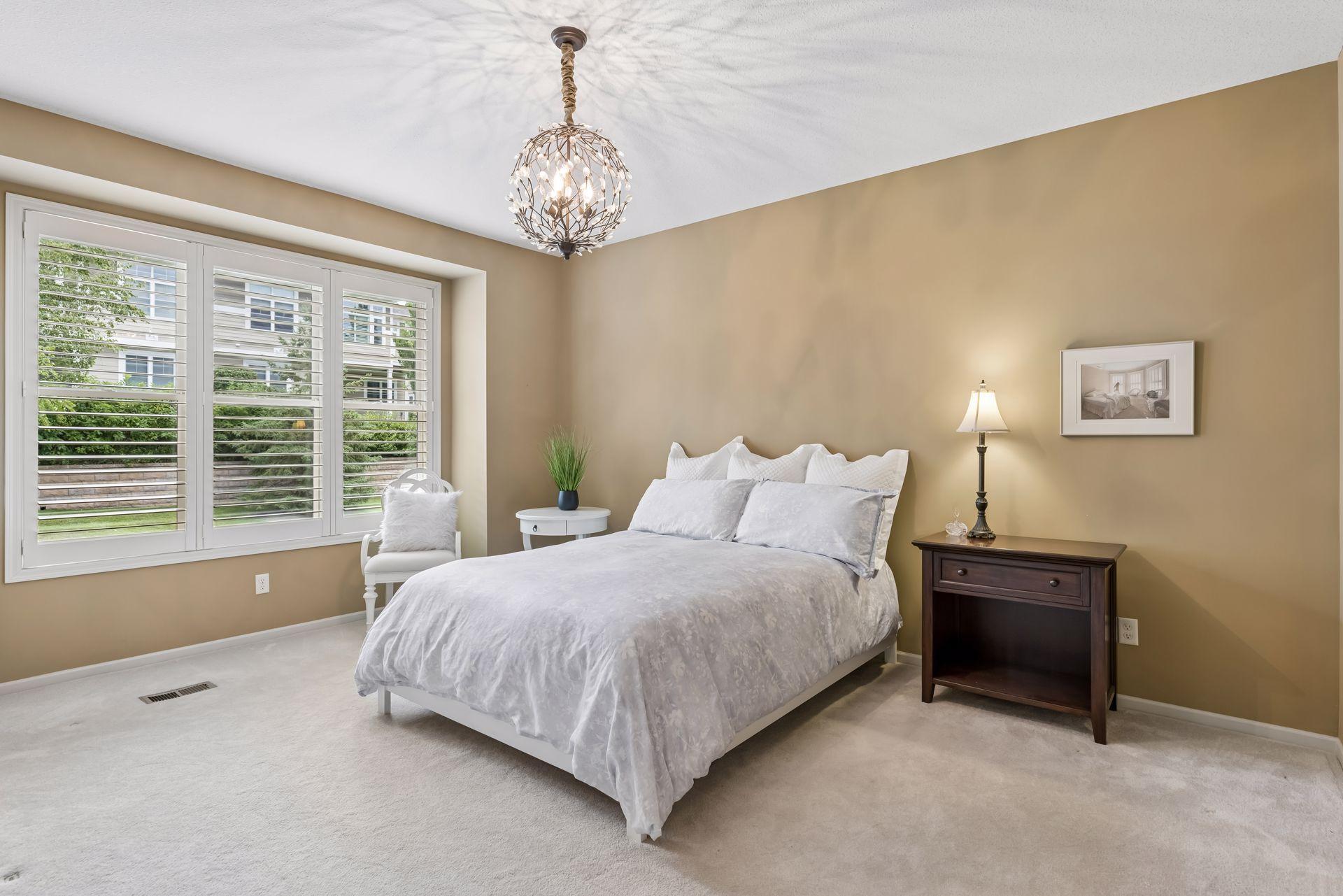 Retreat to the main floor primary suite.