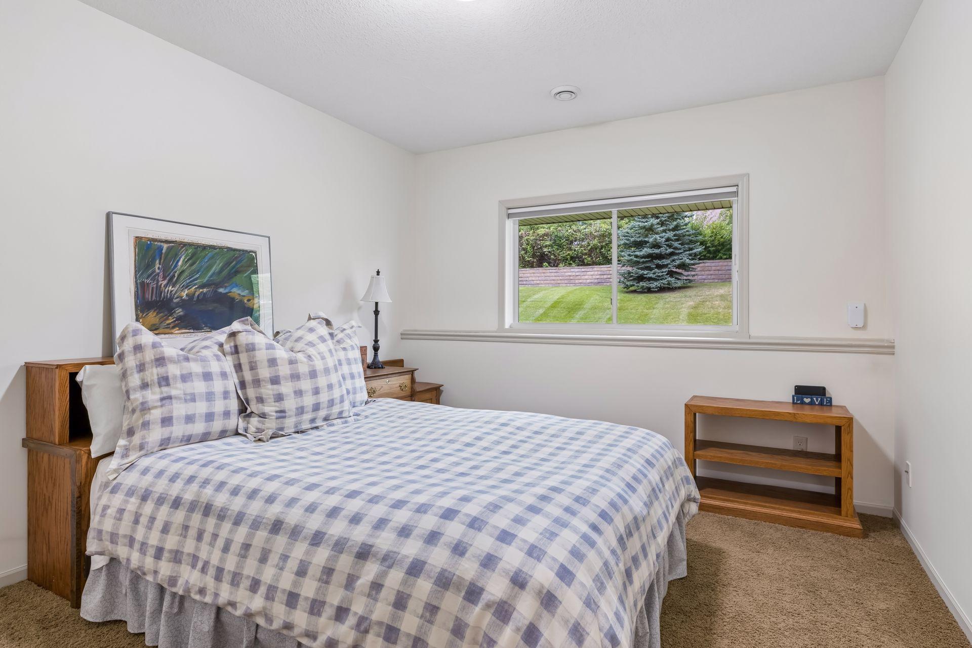 Lower level bedroom.