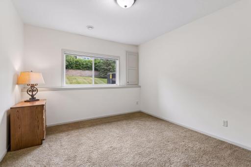 Additional lower level bedroom.