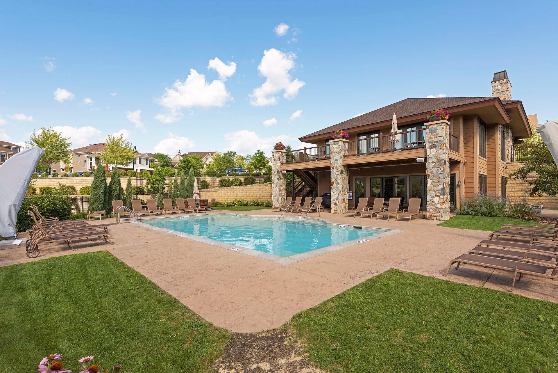 Enjoy summer to the fullest at the community pool.