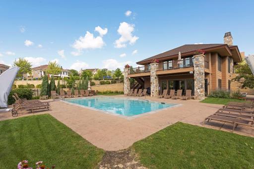 Enjoy summer to the fullest at the community pool.