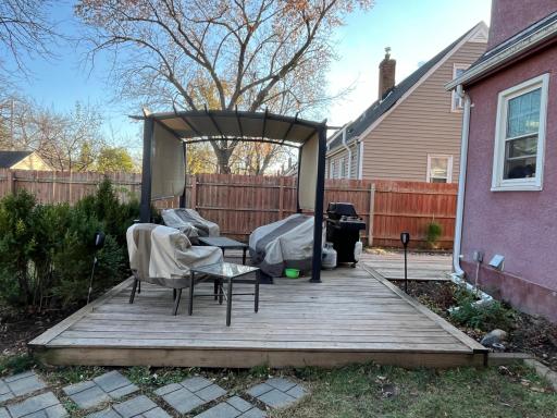 Deck Patio area