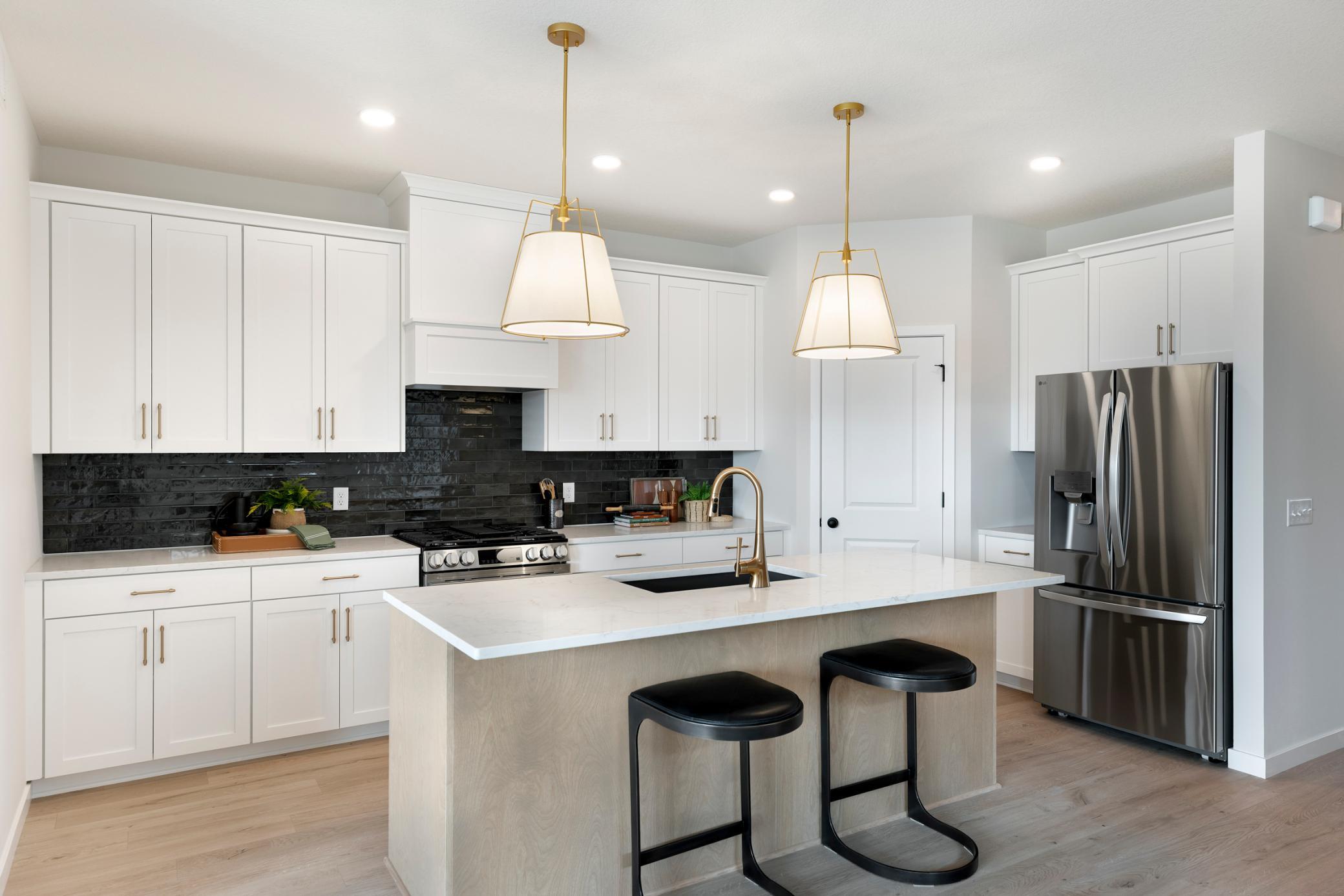 Picture of similar home. Options selected and colors with vary.
