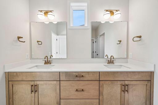 Perfect vanity size for the busy mornings.