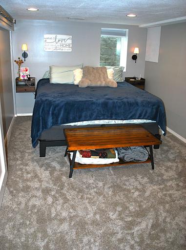 Master bedroom lower level