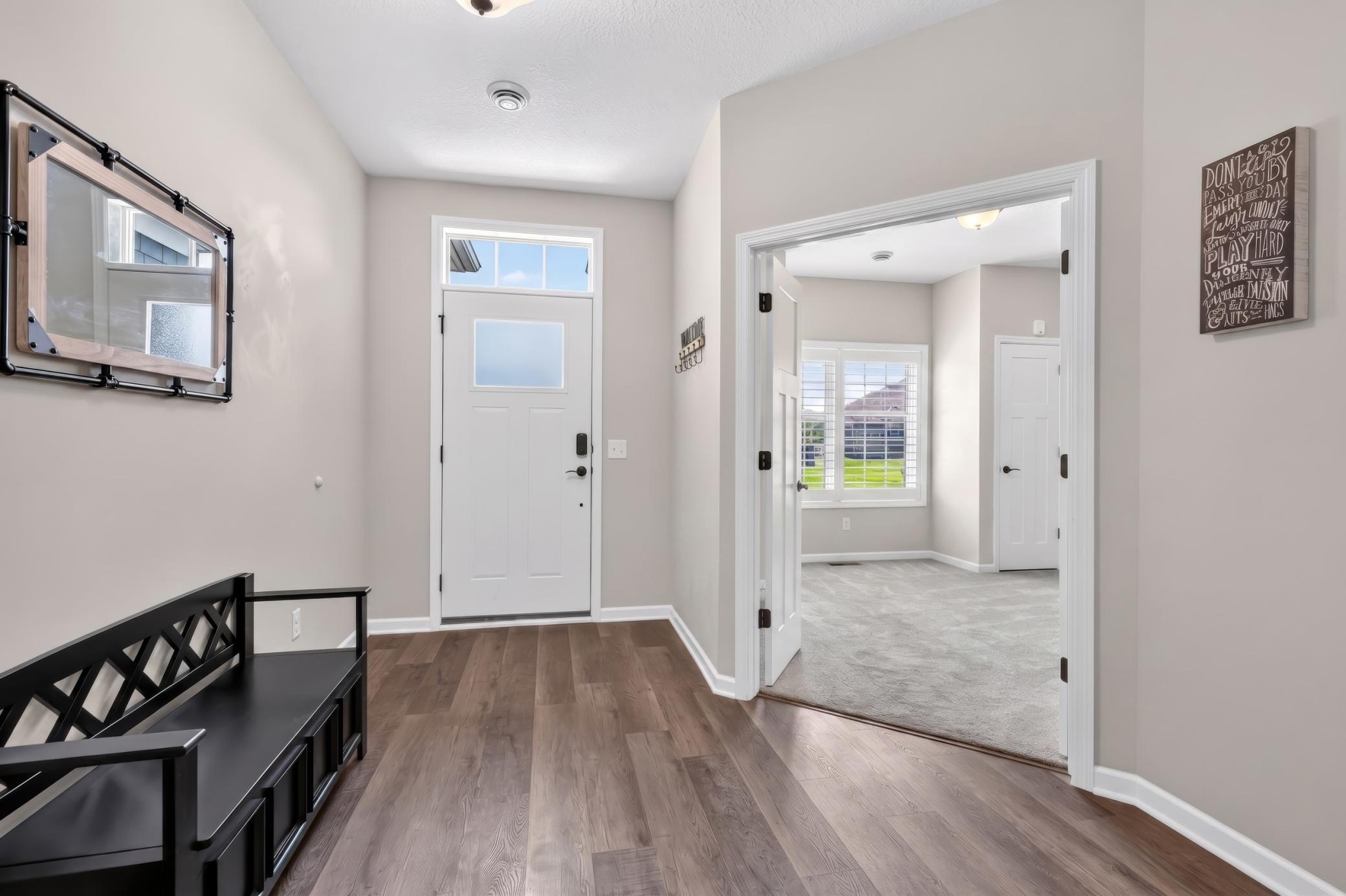 Bright Welcoming Entryway