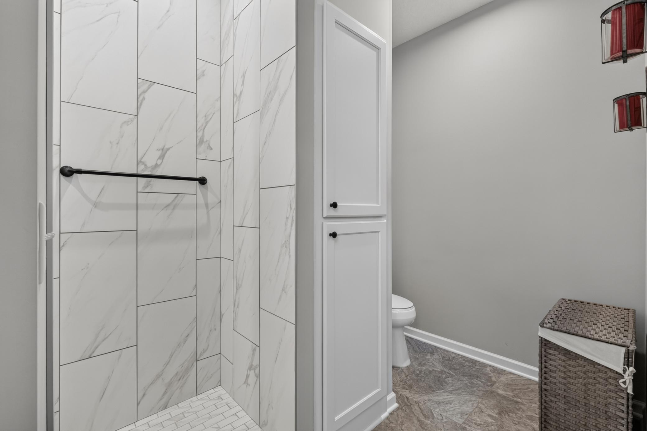 Custom Tile Walk In Shower