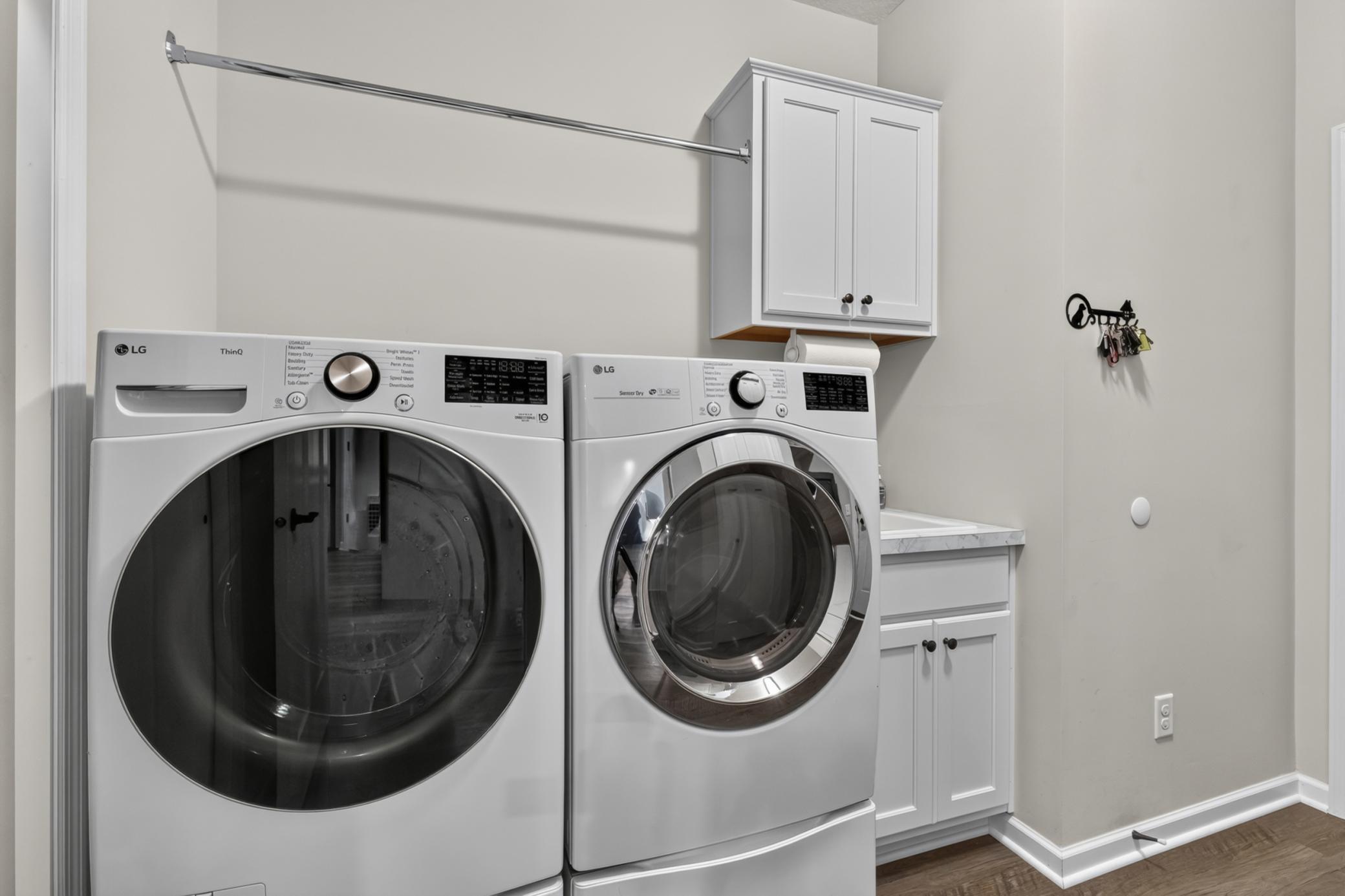 Main Level Laundry with Sink