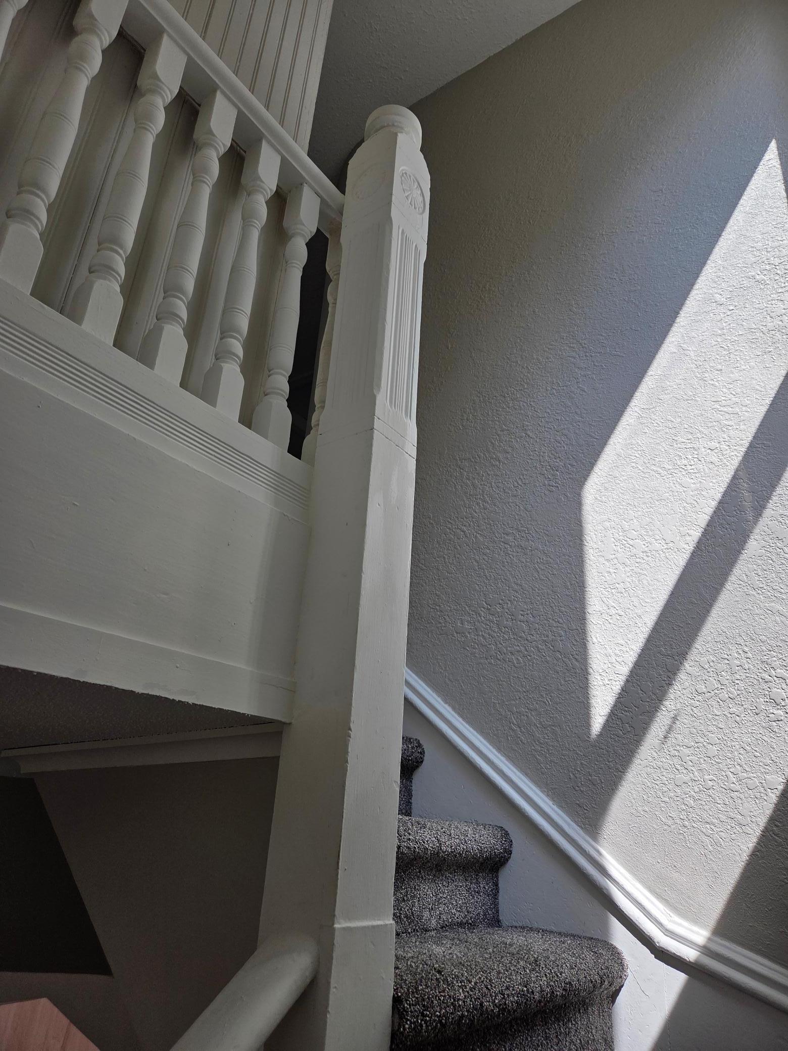 turning stair case