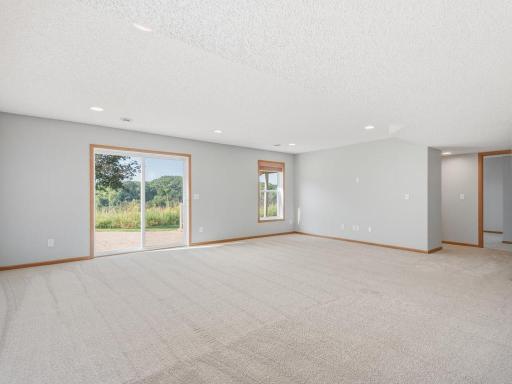 Walkout to the paver patio or level backyard for outdoor fun!
