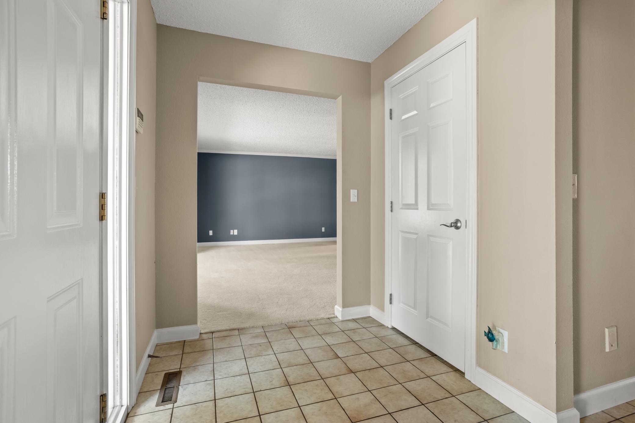 Foyer to living room