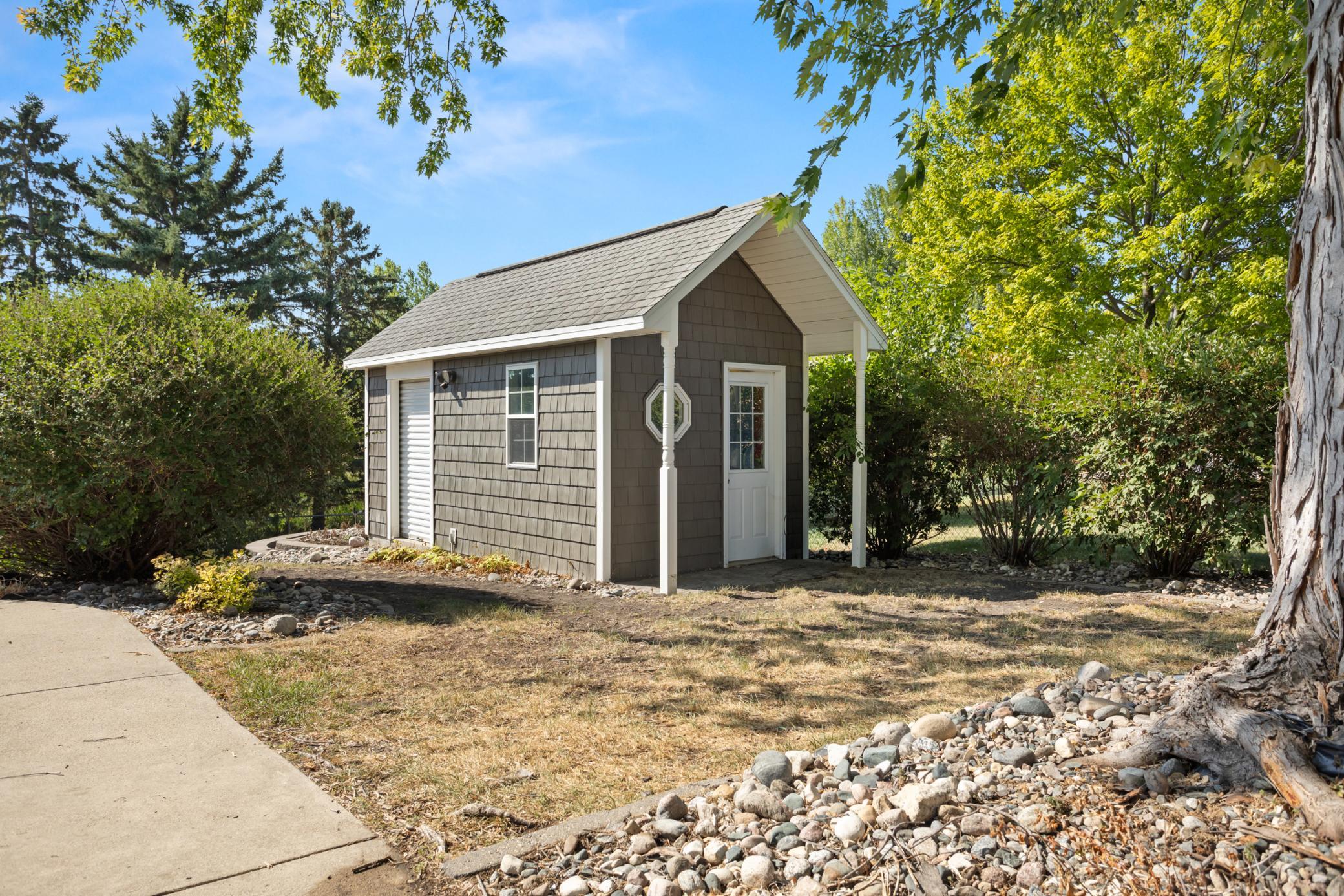 Exterior shed