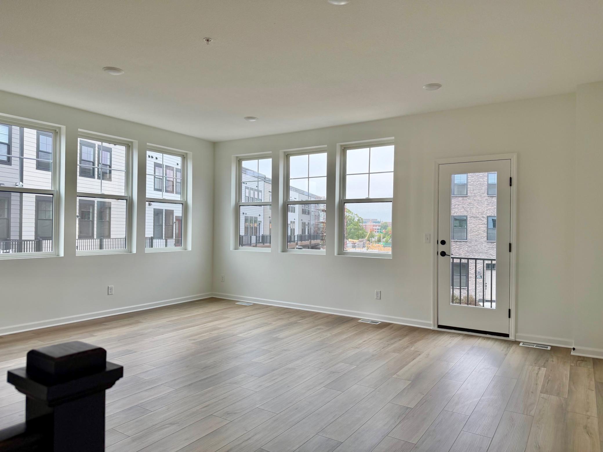 Light filled spacious living area and enjoy summer on your deck!