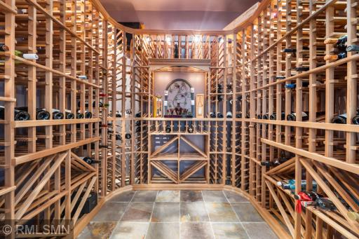 1000+ bottle climate-controlled wine room