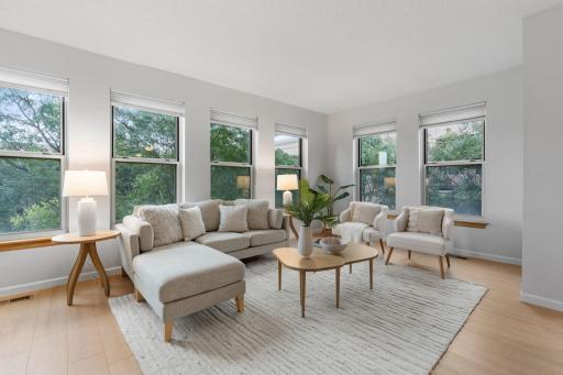 This unique unit includes beautiful updated LVP flooring.