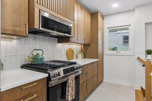 Feel good knowing you'll be the first to use these brand new appliances, prepping at these brand new counters and making new memories in your new home